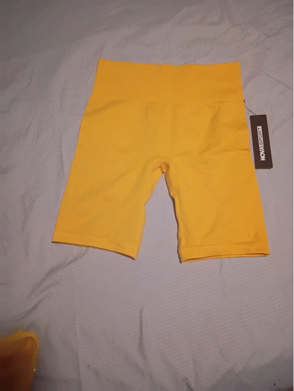 Fashion Nova Yellow Short Size S/XS